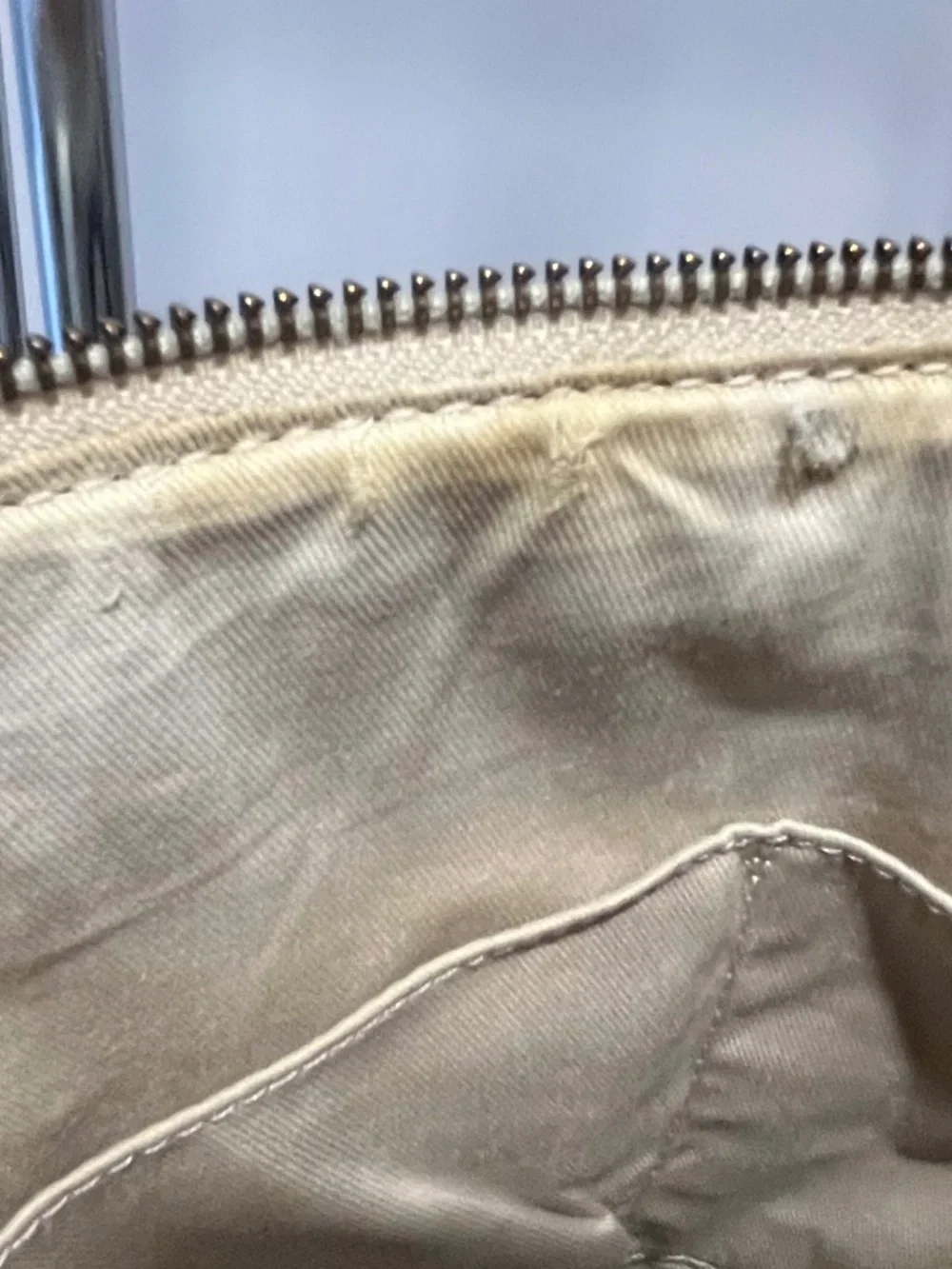 Fossil Vintage Purse Tote Black & White